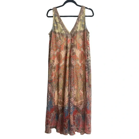 Bohemian Floral Dress in Multicolor - Picture 10 of 10